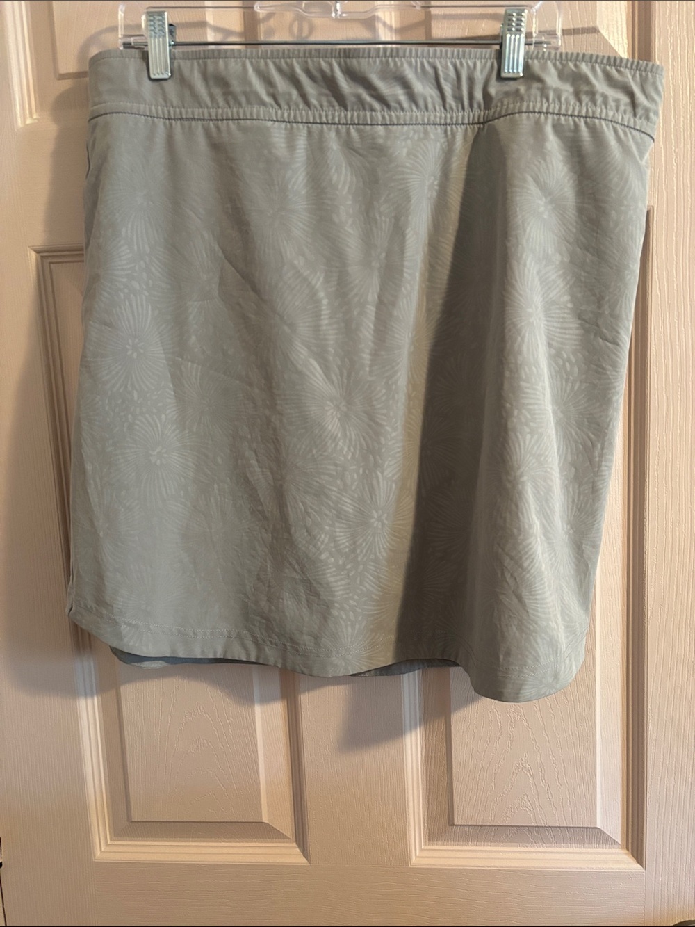 Light Gray A-Line Women's Skort